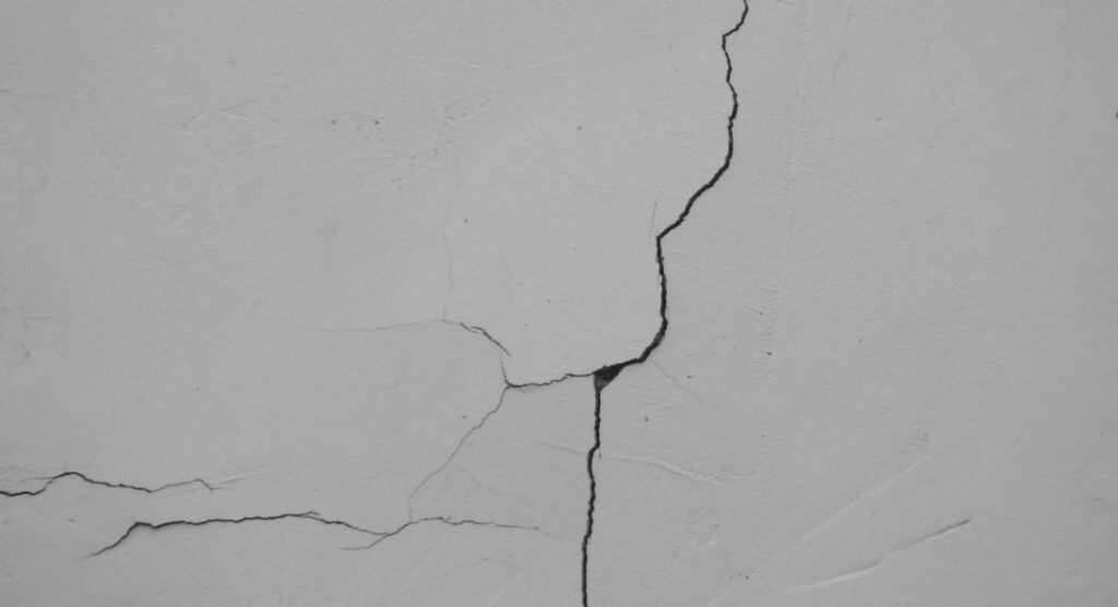 Foundation Cracks Near the Window