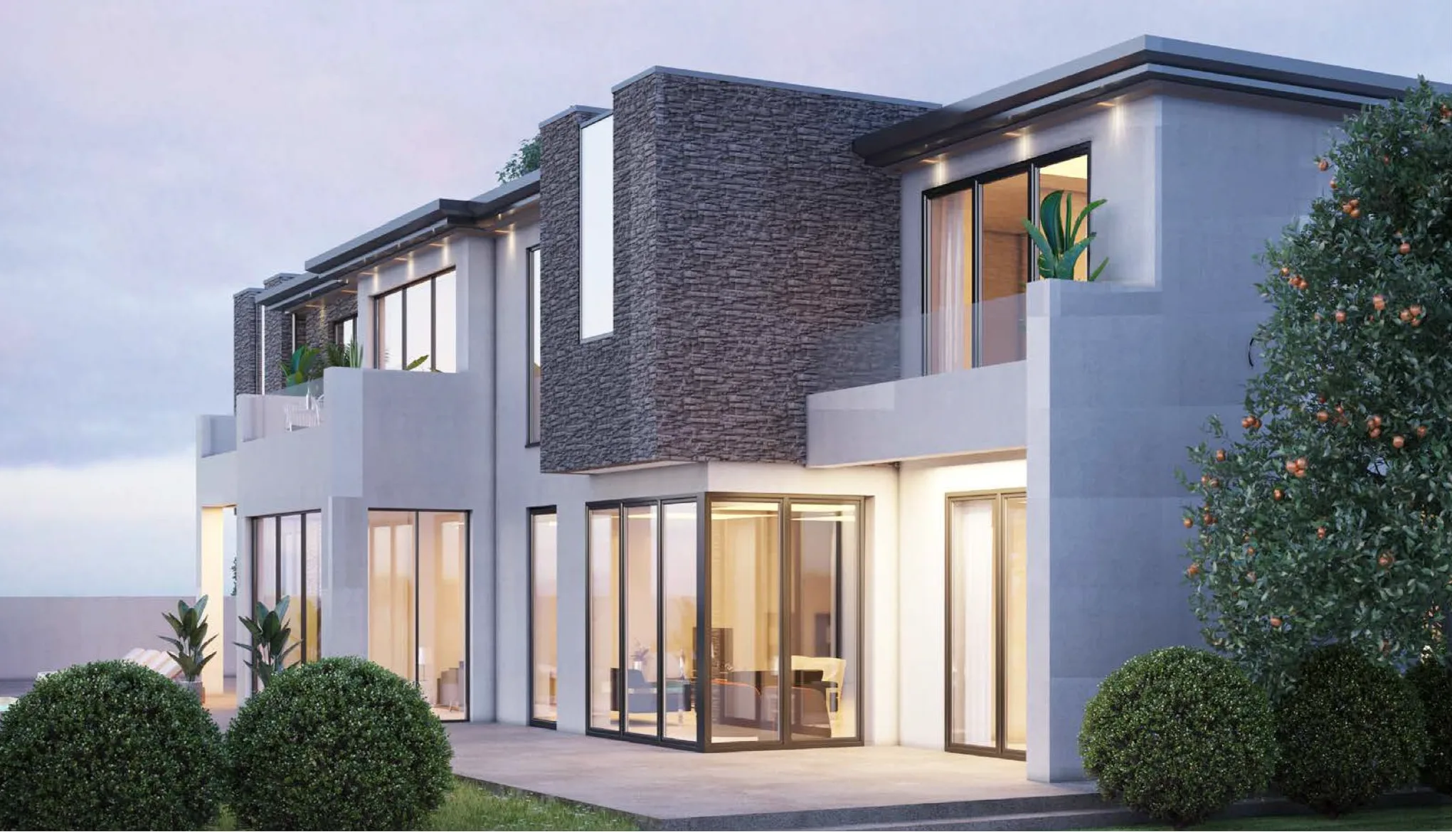 European PVC window system installed in Toronto home